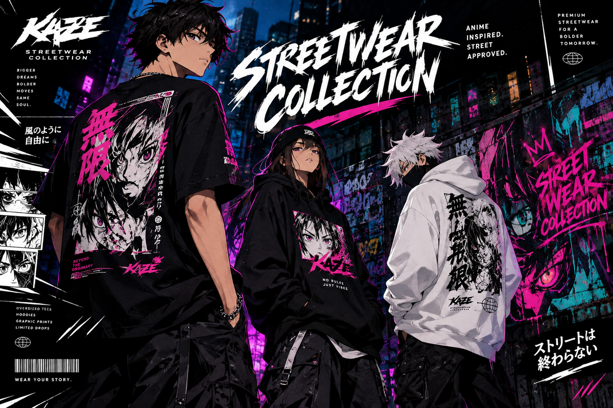 Elevate Your Style with Our Anime T-Shirts Collection