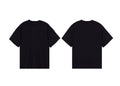 Round Neck Black Oversize Tshirt
