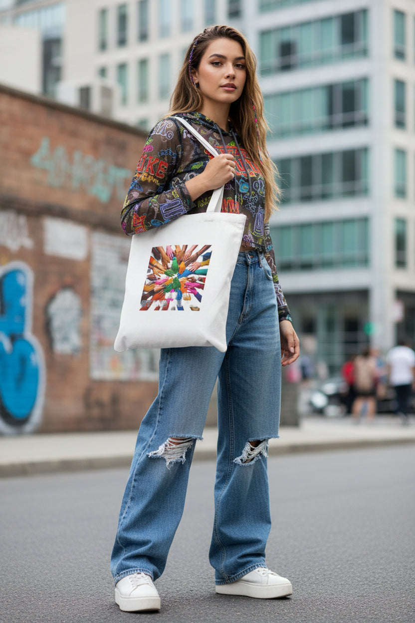 Alt text​Tote Bag Non Zipper - ZENOBIA