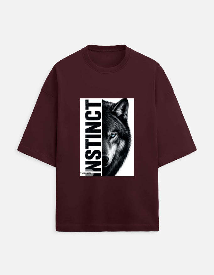 Alt text​Unisex Terry Oversized Tee - ZENOBIA