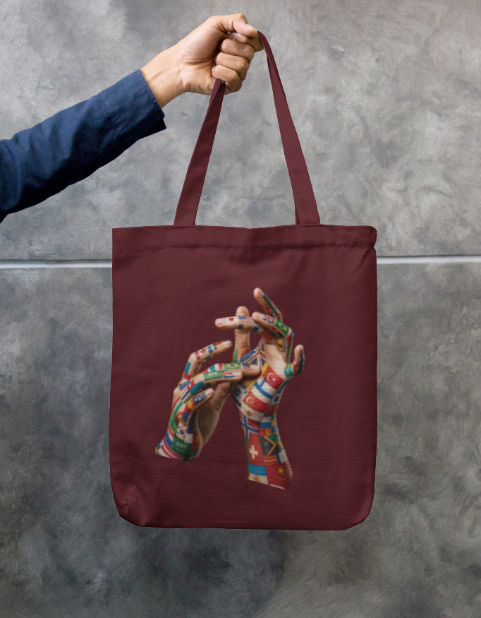 Alt text​Tote Bag Zipper - ZENOBIA