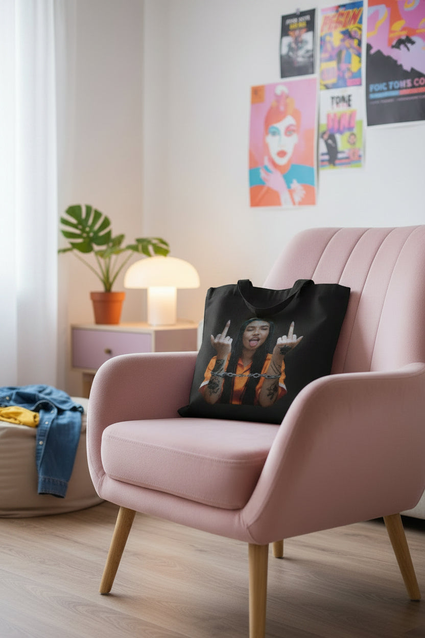 Alt text​Tote Bag Zipper - ZENOBIA
