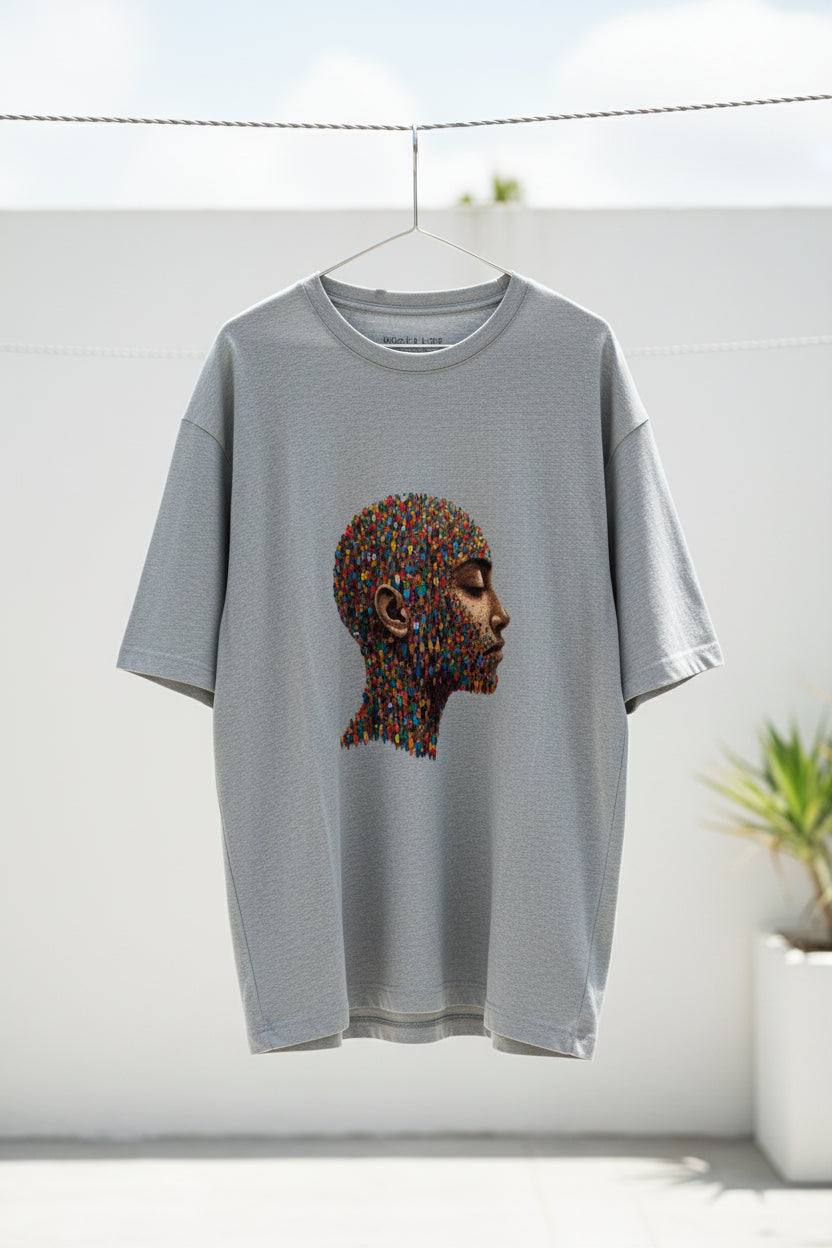 Alt text​Unisex Oversized Standard T-Shirt - ZENOBIA