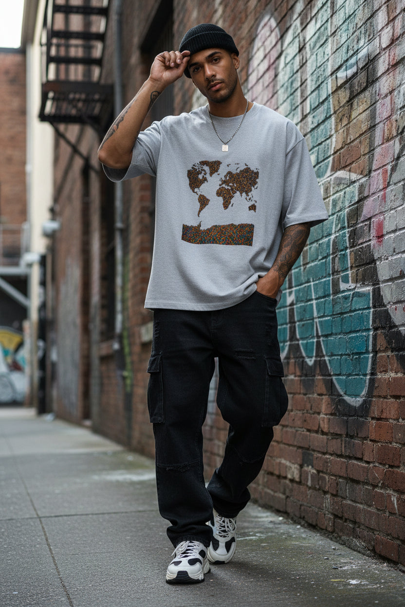 Alt text​Unisex Oversized Classic T-Shirt - ZENOBIA
