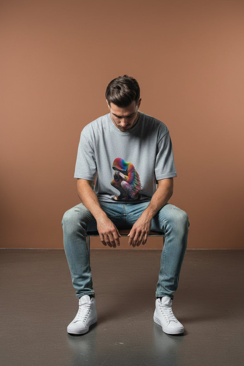 Alt text​Unisex Oversized Standard T-Shirt - ZENOBIA