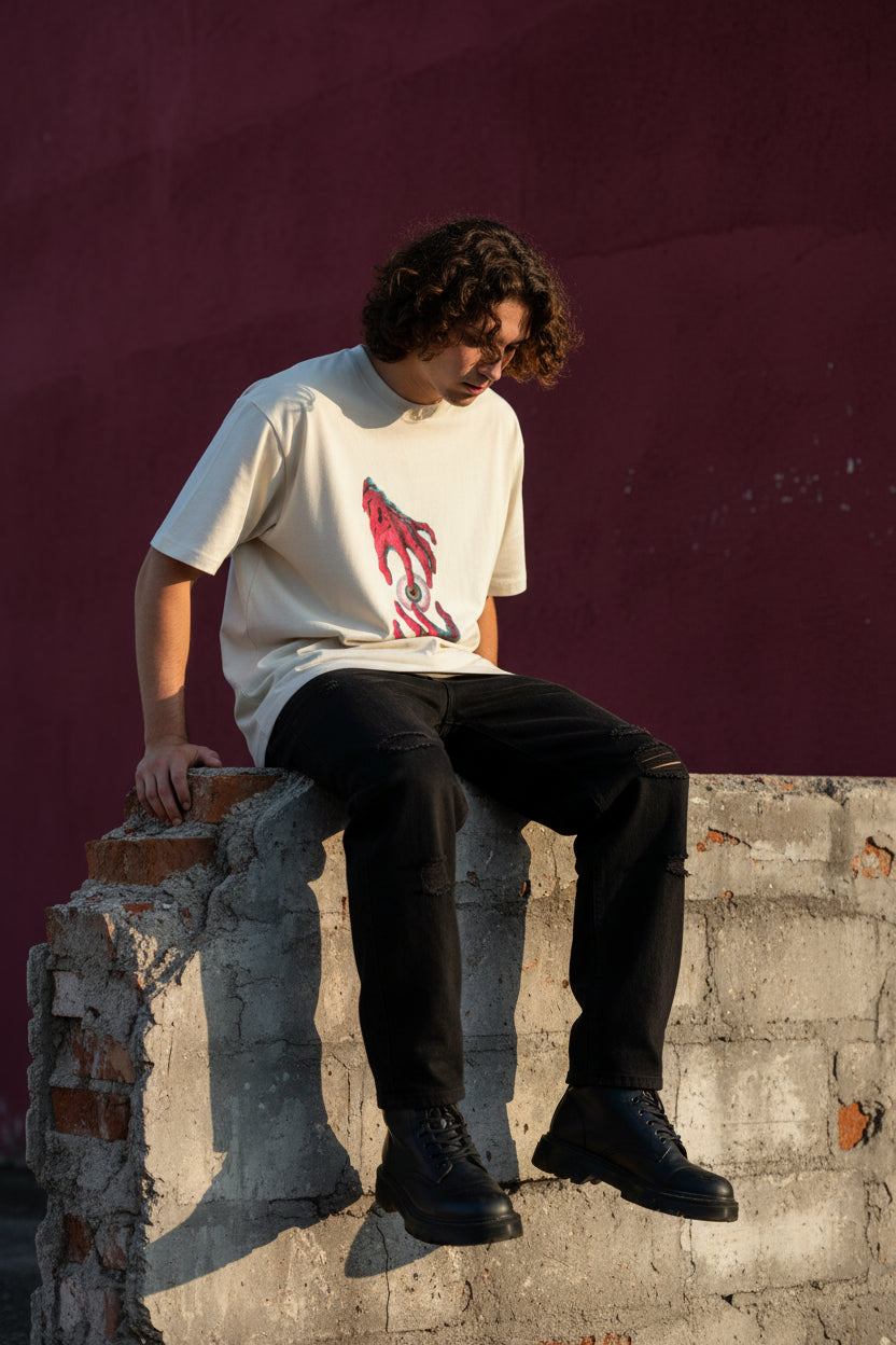 Alt text​Unisex Oversized Classic T-Shirt - ZENOBIA