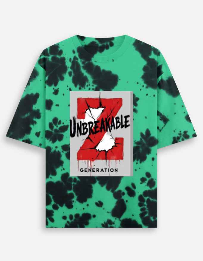 Unisex Tie Dye Oversized T-Shirt