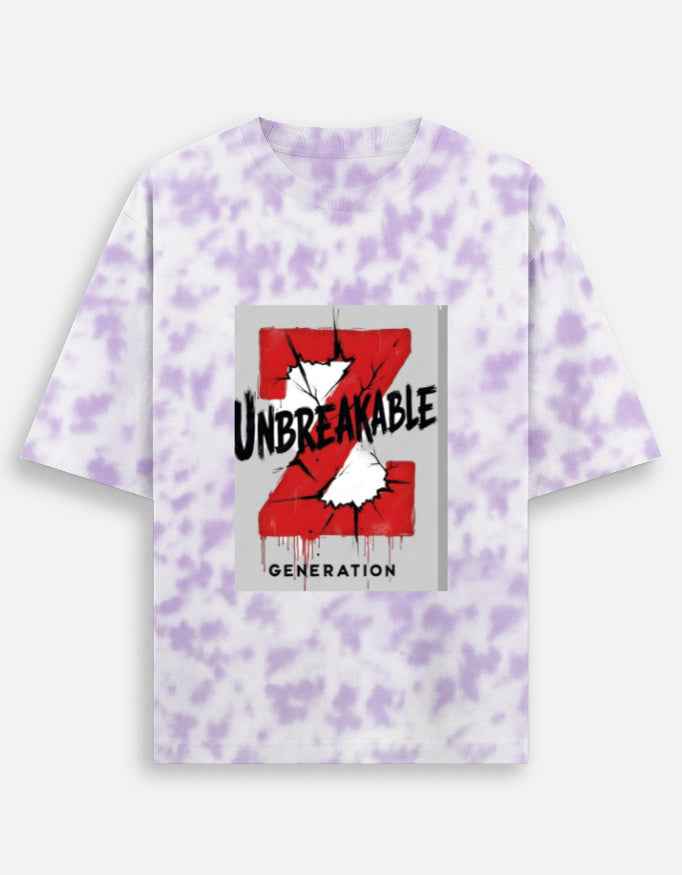 Unisex Tie Dye Oversized T-Shirt