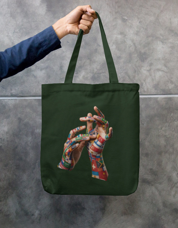 Alt text​Tote Bag Zipper - ZENOBIA