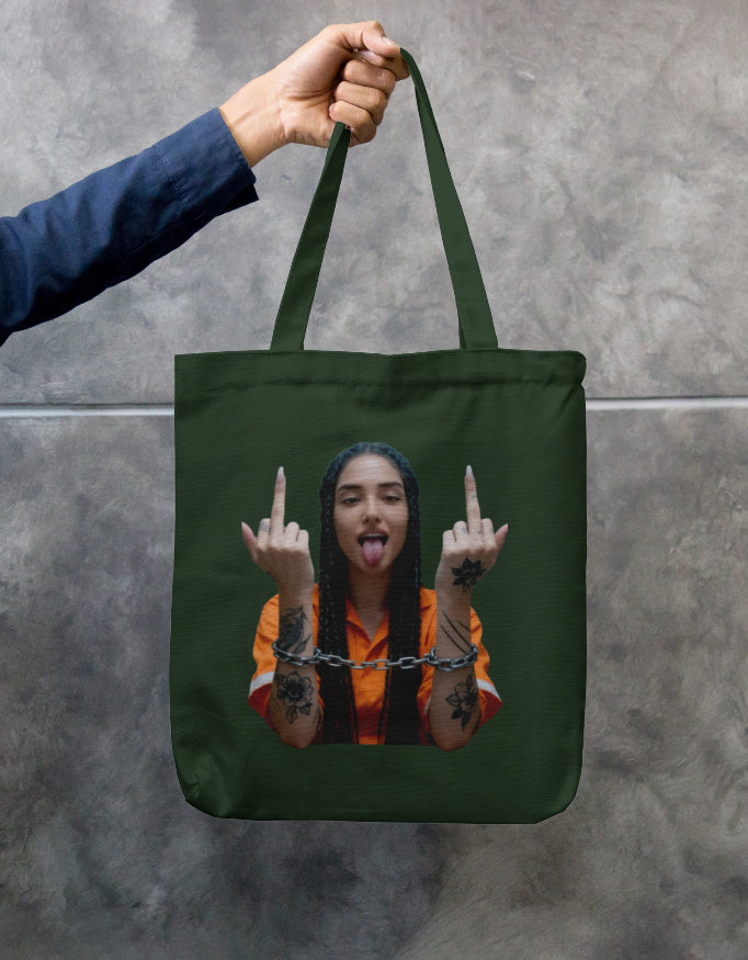 Alt text​Tote Bag Zipper - ZENOBIA